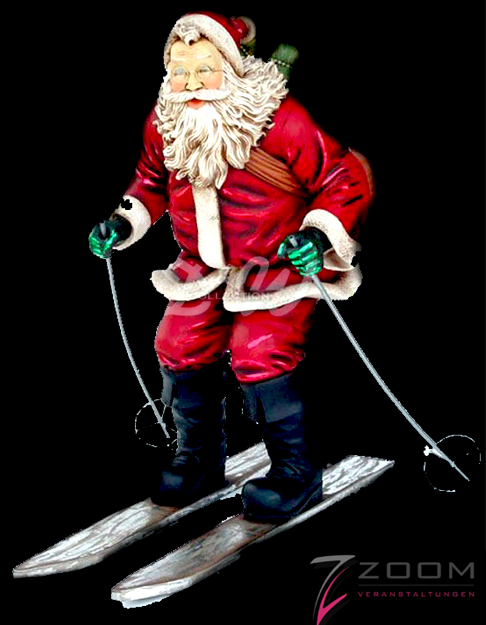 Weihnachts -Deko "Nikloaus -Skier" 